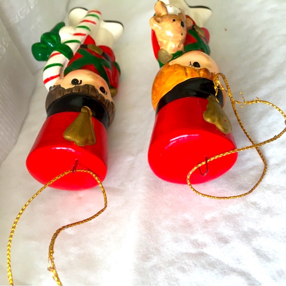 Kansas City Chiefs Christmas Nutcracker Ornaments NFL Resin Set of 2 NEW - Picture 12 of 14